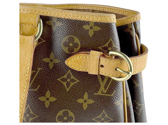 Borsa a tracolla Louis Vuitton Monogram Batignolles Horizontal Marrone Monogramma - vista 7