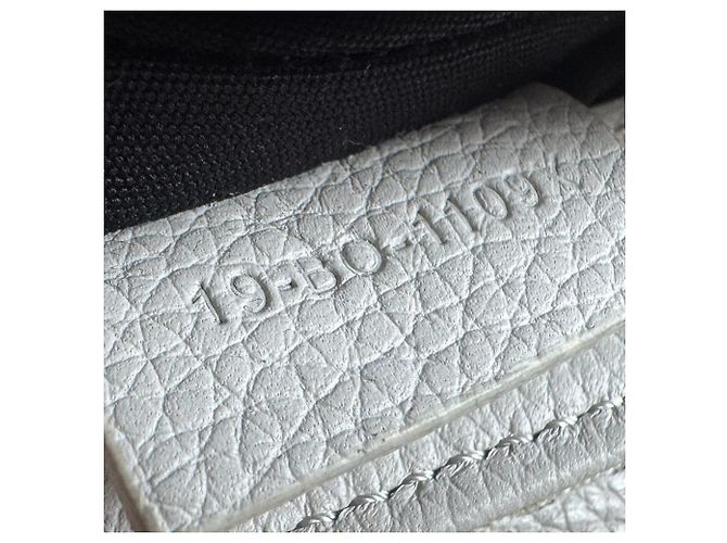 Borsa Saddle Christian Dior grigio chiaro - vista 13