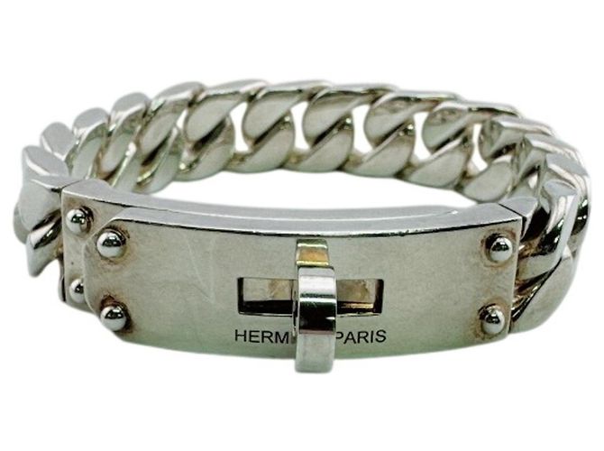 Hermès Bracciale HERMES Kelly Gourmet GM Argento - vista 2