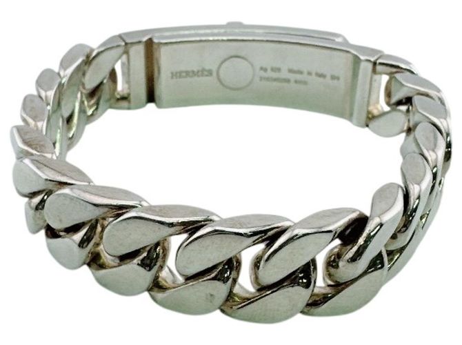 Hermès Bracciale HERMES Kelly Gourmet GM Argento - vista 4