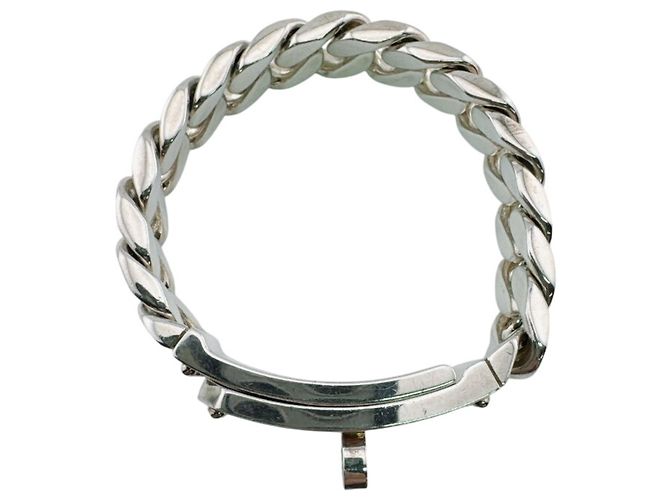 Hermès Bracciale HERMES Kelly Gourmet GM Argento - vista 5