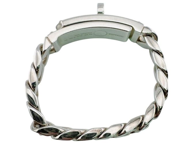Hermès Bracciale HERMES Kelly Gourmet GM Argento - vista 6