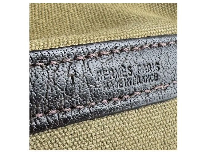 Hermès Hermes Garden Party PM 36 Handtasche Braun Khaki - Ansicht 12