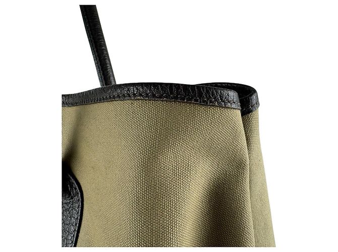 Hermès Hermes Garden Party PM 36 Handtasche Braun Khaki - Ansicht 7