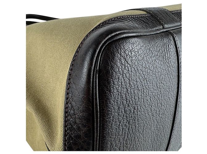 Hermès Hermes Garden Party PM 36 Handtasche Braun Khaki - Ansicht 8