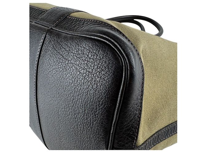 Hermès Hermes Garden Party PM 36 Handtasche Braun Khaki - Ansicht 9
