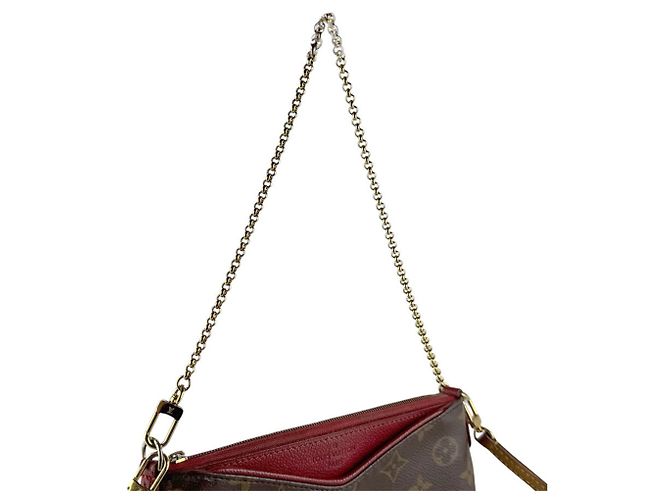 Clutch Louis Vuitton Monogram Pallas Fuschia Monograma - vista 10