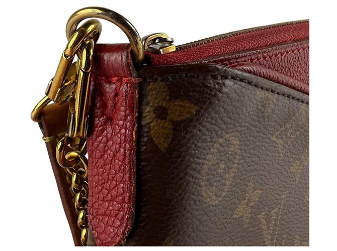Clutch Louis Vuitton Monogram Pallas Fuschia Monograma - vista 6