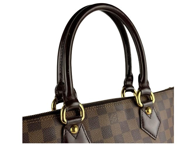 Borsa Louis Vuitton Damier Saleya PM Damier ebene - vista 10