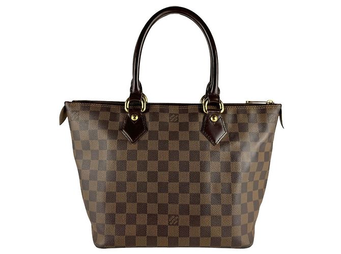 Borsa Louis Vuitton Damier Saleya PM Damier ebene - vista 3