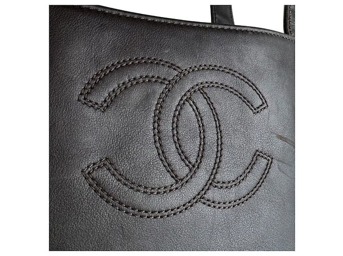 Timeless Borsa a tracolla Chanel in pelle marrone - vista 13