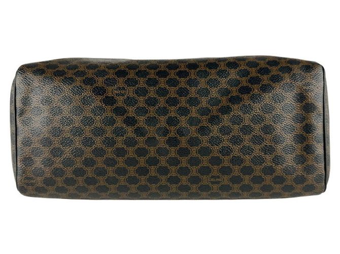 Céline Borsa Celine Macadam in tela rivestita Nero - vista 4