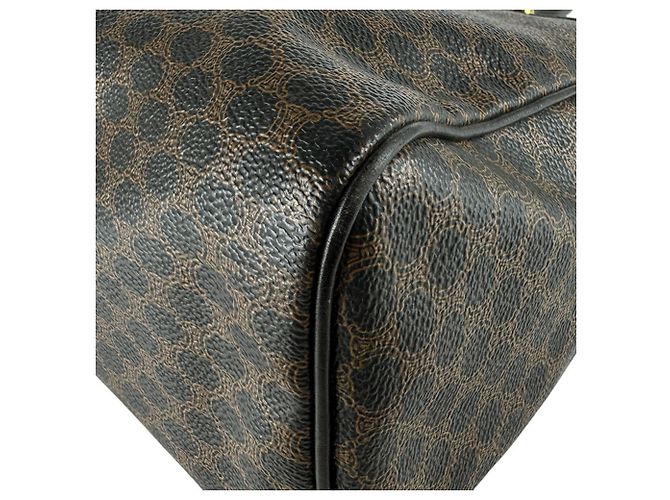 Céline Borsa Celine Macadam in tela rivestita Nero - vista 9