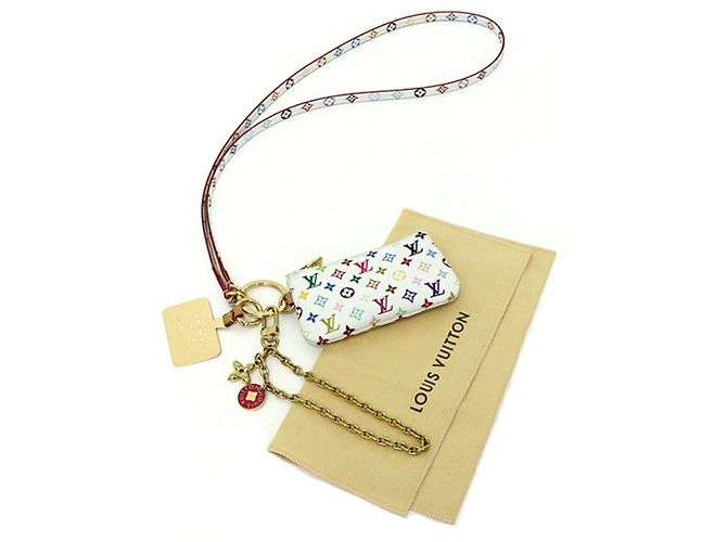 Custodia per telefono Louis Vuitton LV x TM Bianco Multicolore - vista 2