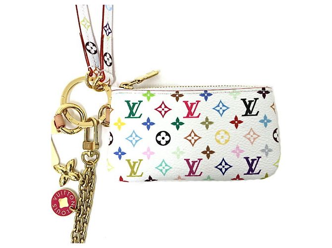 Custodia per telefono Louis Vuitton LV x TM Bianco Multicolore - vista 3