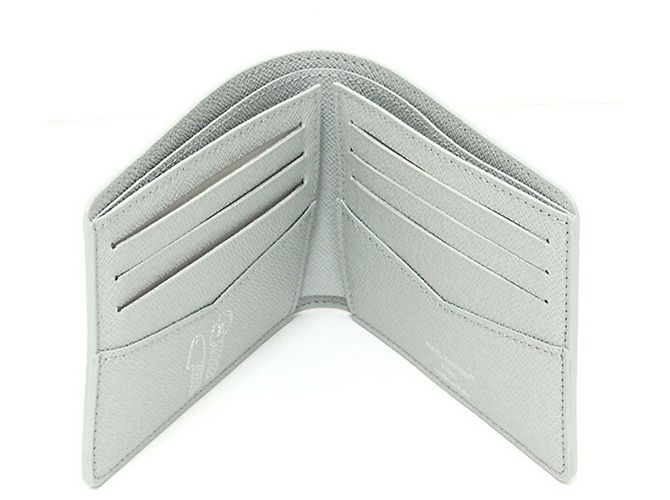 Cartera Louis Vuitton Portefeuille Slender Bi-fold Wallet Castaño Multicolor - vista 2