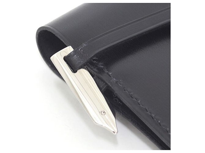 Hermès Hermes Leather Pen Case Black - view 4