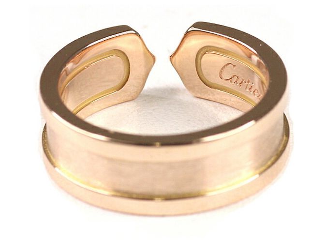 Anello Cartier C2 in oro rosa D'oro - vista 3