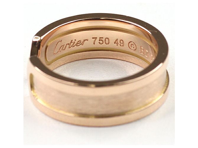 Anello Cartier C2 in oro rosa D'oro - vista 4