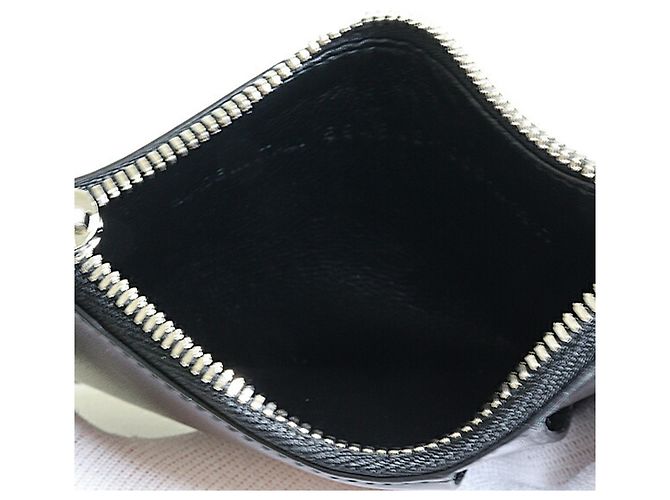Monedero Balenciaga Fragment Castaño Negro Blanco - vista 6