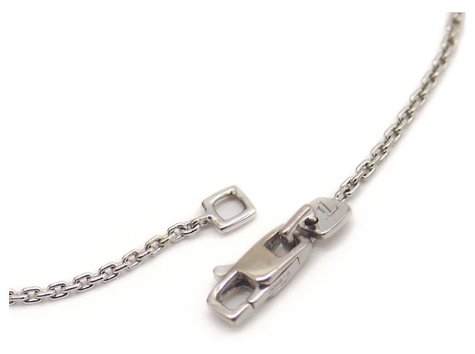 Collana a catena Azuki in oro bianco 18K Louis Vuitton - vista 4