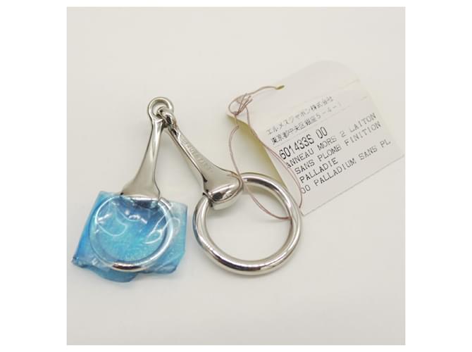 Hermès HERMES Hermes Mole de Scarf Ring color argento - vista 2