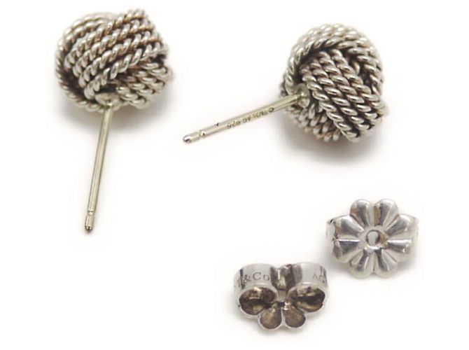Tiffany & Co Orecchini Tiffany Somerset Mesh Ball Stud - vista 2