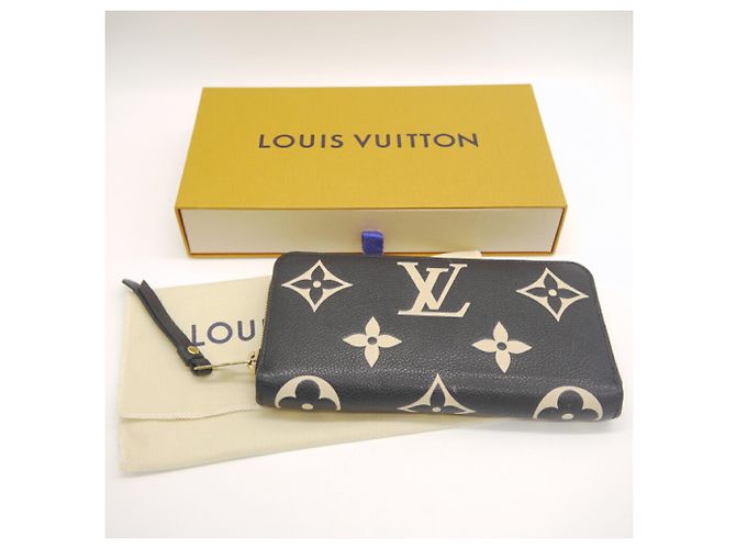 Louis Vuitton Zippy Wallet in Monogram Empreinte Schwarz Beige - Ansicht 10