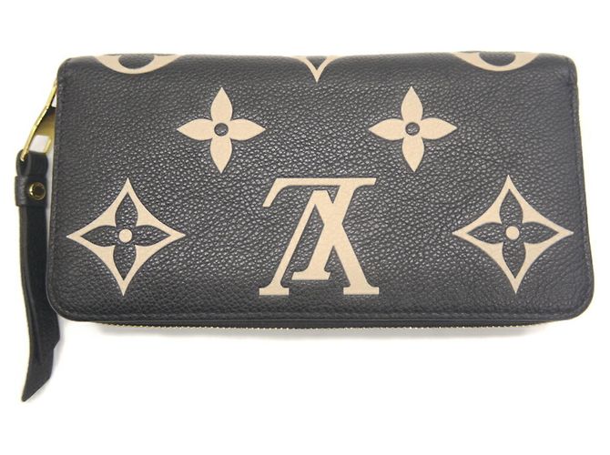 Louis Vuitton Zippy Wallet in Monogram Empreinte Schwarz Beige - Ansicht 2