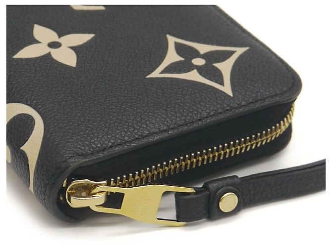 Louis Vuitton Zippy Wallet in Monogram Empreinte Schwarz Beige - Ansicht 5