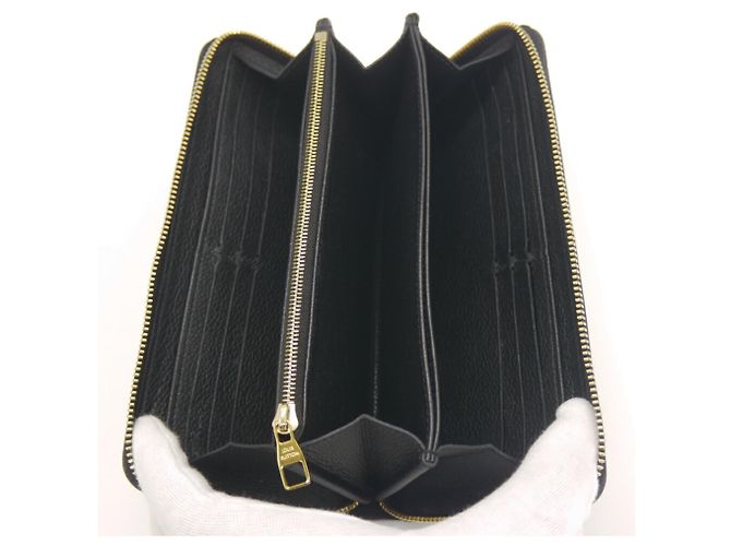 Louis Vuitton Zippy Wallet in Monogram Empreinte Schwarz Beige - Ansicht 6