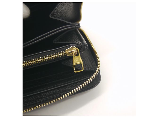 Louis Vuitton Zippy Wallet in Monogram Empreinte Schwarz Beige - Ansicht 8