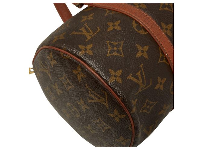 Bolso Louis Vuitton Monogram Papillon 30 con Pouch Castaño - vista 5