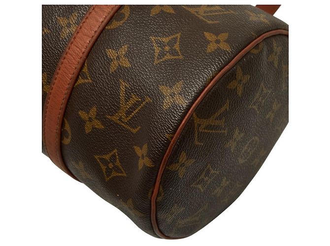 Bolso Louis Vuitton Monogram Papillon 30 con Pouch Castaño - vista 6