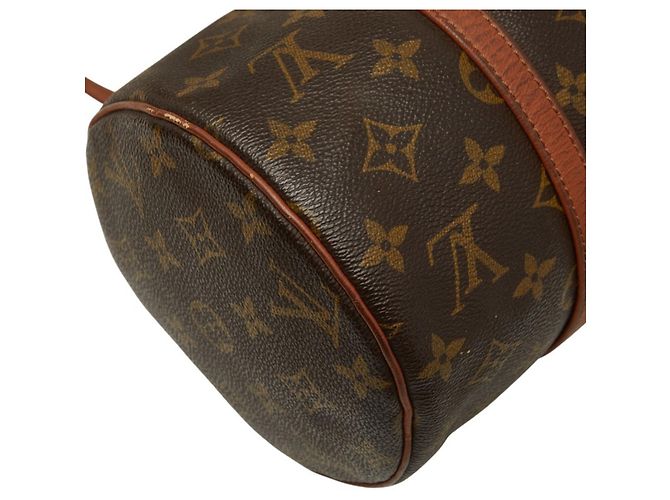 Bolso Louis Vuitton Monogram Papillon 30 con Pouch Castaño - vista 7