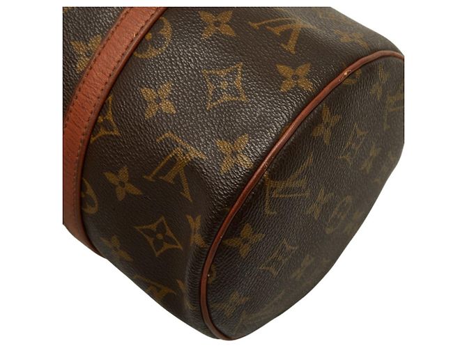 Bolso Louis Vuitton Monogram Papillon 30 con Pouch Castaño - vista 8
