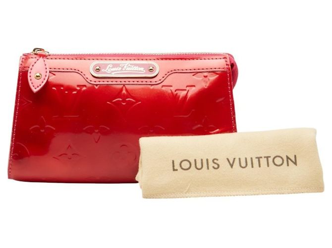 Beauty Case Louis Vuitton Monogram Vernis Trouse Rosa - vista 12