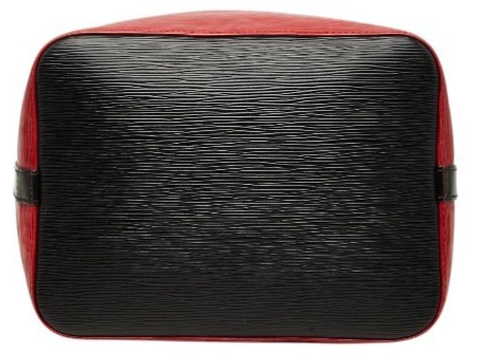 Noe Borsa a Spalla Louis Vuitton Epi Petit Noé Bicolor Nero Rosso - vista 3