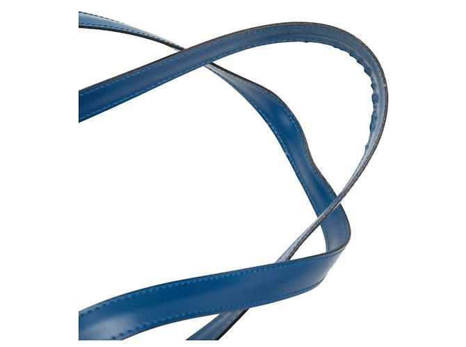 Borsa Tote Louis Vuitton Epi Lussac Blu - vista 4