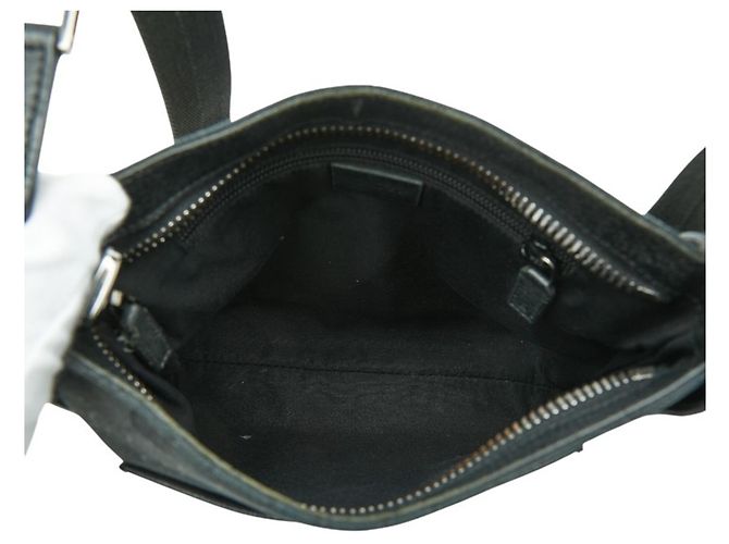 Borsa a tracolla crossbody Gucci GG Canvas Blu navy - vista 7