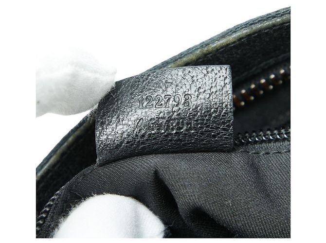 Borsa a tracolla crossbody Gucci GG Canvas Blu navy - vista 8