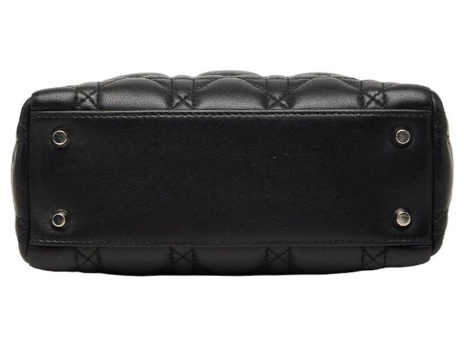 Borsa Lady Cannage Christian Dior Nero - vista 3
