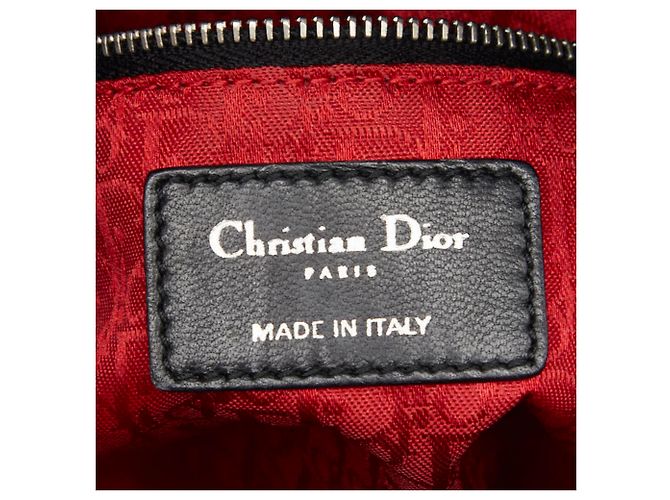 Borsa Lady Cannage Christian Dior Nero - vista 9