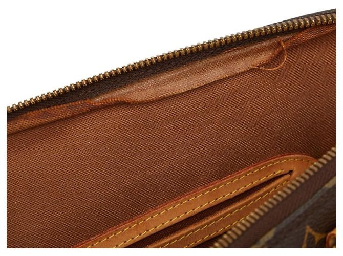 Borsa Louis Vuitton Monogram Alma PM Marrone - vista 10
