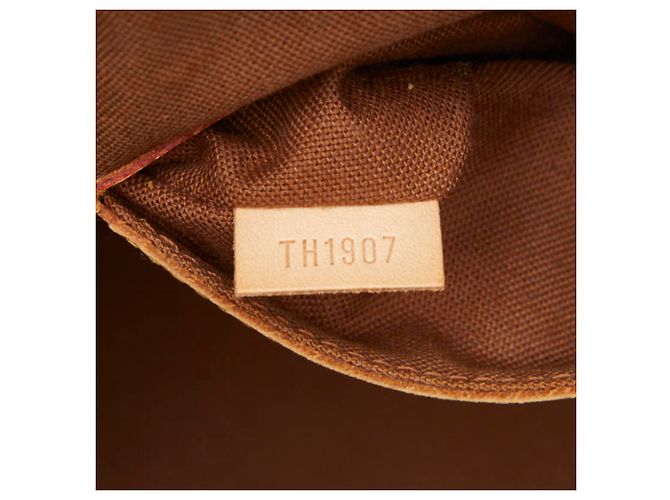 Borsa Louis Vuitton Monogram Alma PM Marrone - vista 11