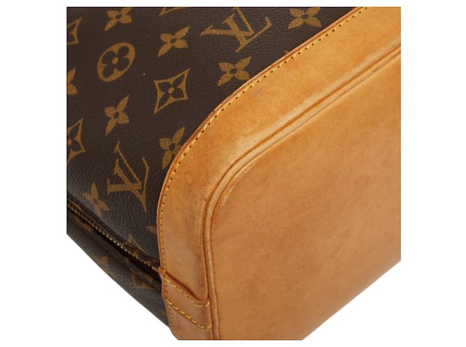 Borsa Louis Vuitton Monogram Alma PM Marrone - vista 6