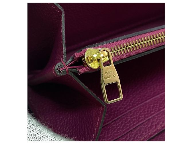 Louis Vuitton Langer Geldbeutel Lila - Ansicht 8