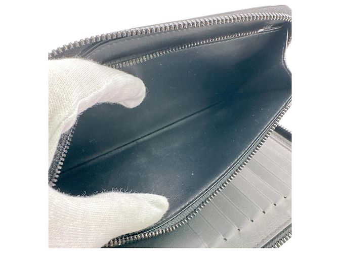 Louis Vuitton Long Bi-Fold Wallet Black - view 9