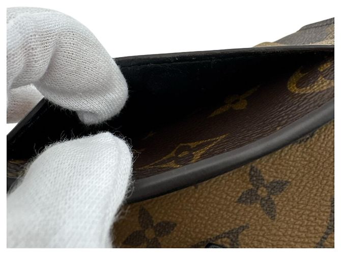 Cartera Juliette Giant Monogram Reverse de Louis Vuitton Castaño - vista 8