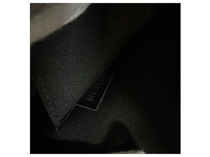 Louis Vuitton N61232 Christopher Nemes Pochette Jour GM Clutch Marrone Nero Bianco - vista 9